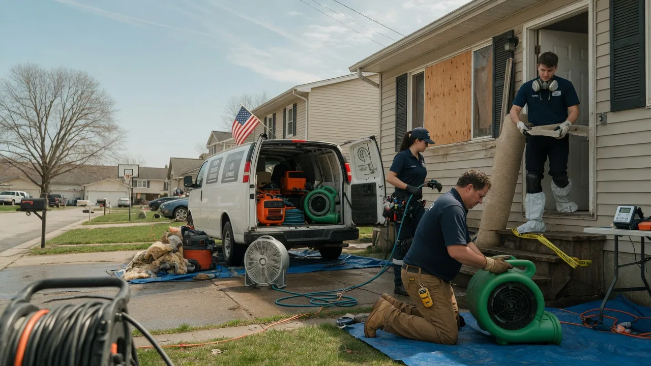 Water Damage Restoration in Fate, TX near me